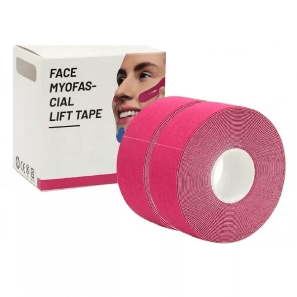 Kinesiologisches Tape für Gesicht und Hals