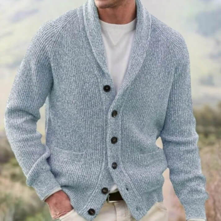 Vintage Strickjacke mit V-Ausschnitt