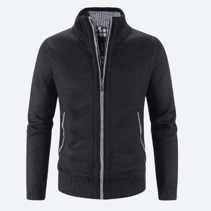 Hochwertige Herren Strickjacke