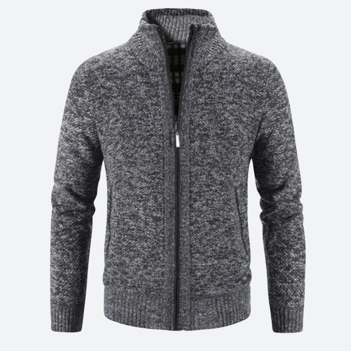 Hochwertige Herren Strickjacke