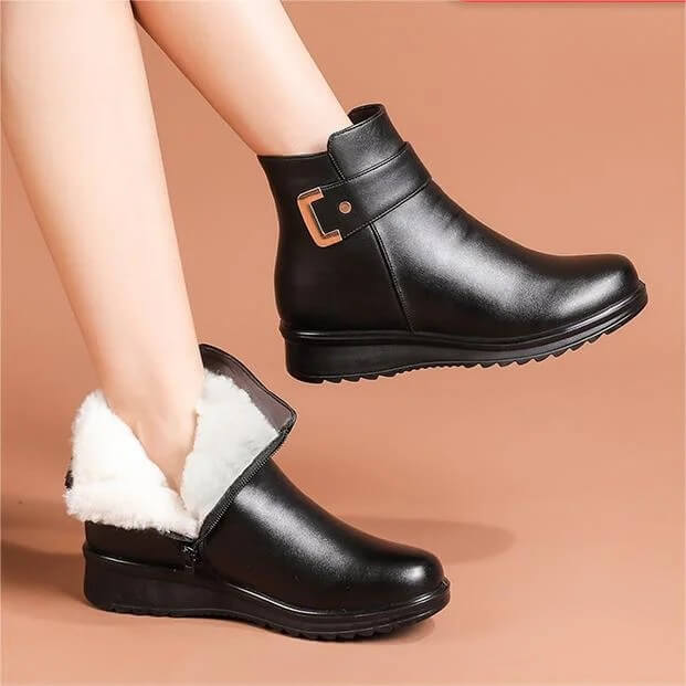 Orthopädische Stiefel aus Leder