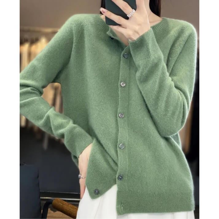 Luxuriöser Damen Wollpullover