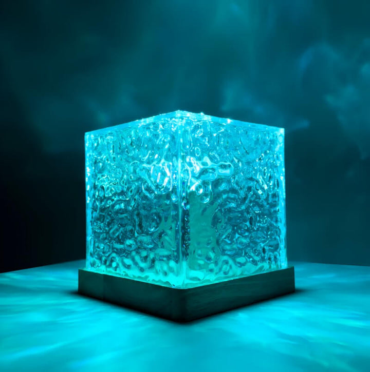 Hypnotisierende Wasserwellen-Lampe