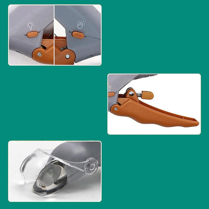 "Effizienter Hundekrallenknipser mit Schnellsensor und ergonomischem Griff für sicheres und präzises Krallenschneiden."