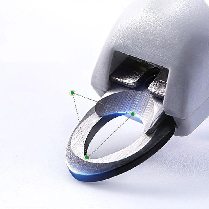 "Effizienter Hundekrallenknipser mit Schnellsensor und ergonomischem Griff für sicheres und präzises Krallenschneiden."