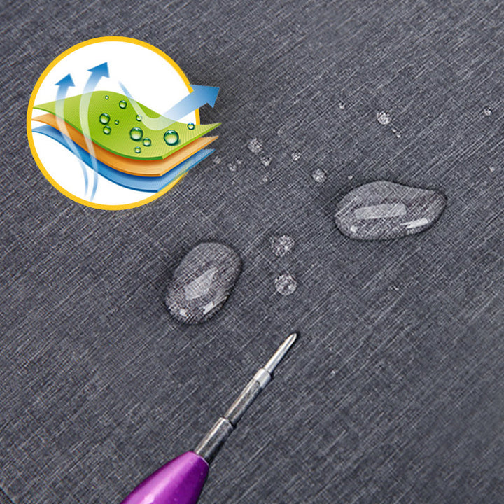 "Elegante Anti-Diebstahl-Schultertasche für Damen, schwarz, ergonomisch, wetterfest, sicher und stilvoll, 29x23x25 cm."