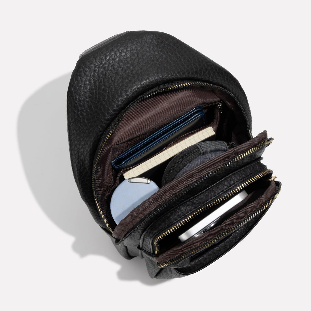 "Elegante Damen Anti-Diebstahl Umhängetasche, vielseitig & sicher, mit mehreren Innenfächern und wasserbeständigem Material."