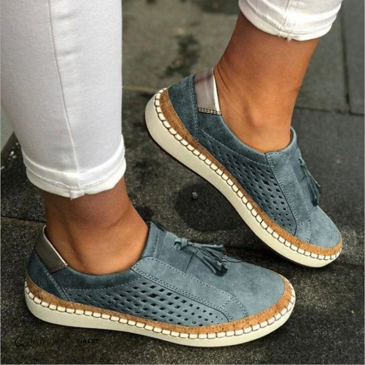 Elegante Damen Komfortschuhe, atmungsaktiv, flexibel und leicht, ideal für ganztägigen Tragekomfort und Mobilität.