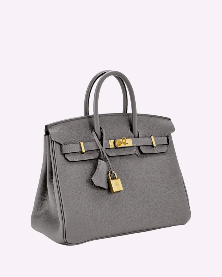 "Elegante Damen Lederhandtasche in Schwarz mit abnehmbarem Schulterriemen, ideal für stilbewusste Frauen."