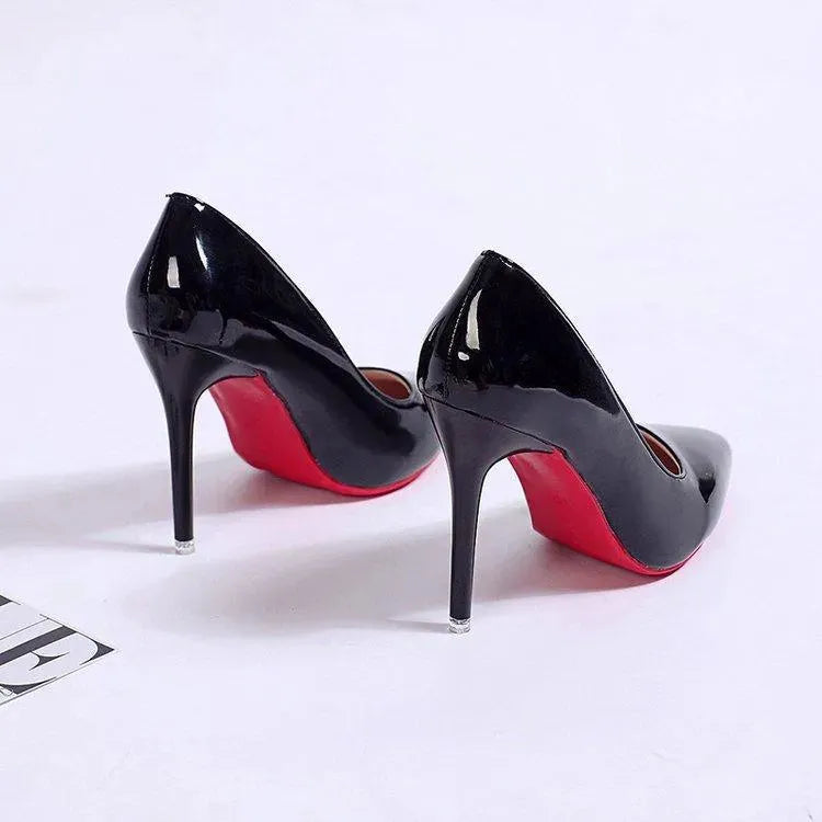 Elegante Damen Plateau Stiletto-Pumps mit hohen Absätzen, einfarbige Optik, vielseitig für Alltag und besondere Anlässe.