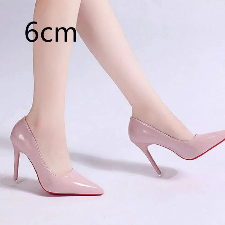 Elegante Damen Plateau Stiletto-Pumps mit hohen Absätzen, einfarbige Optik, vielseitig für Alltag und besondere Anlässe.