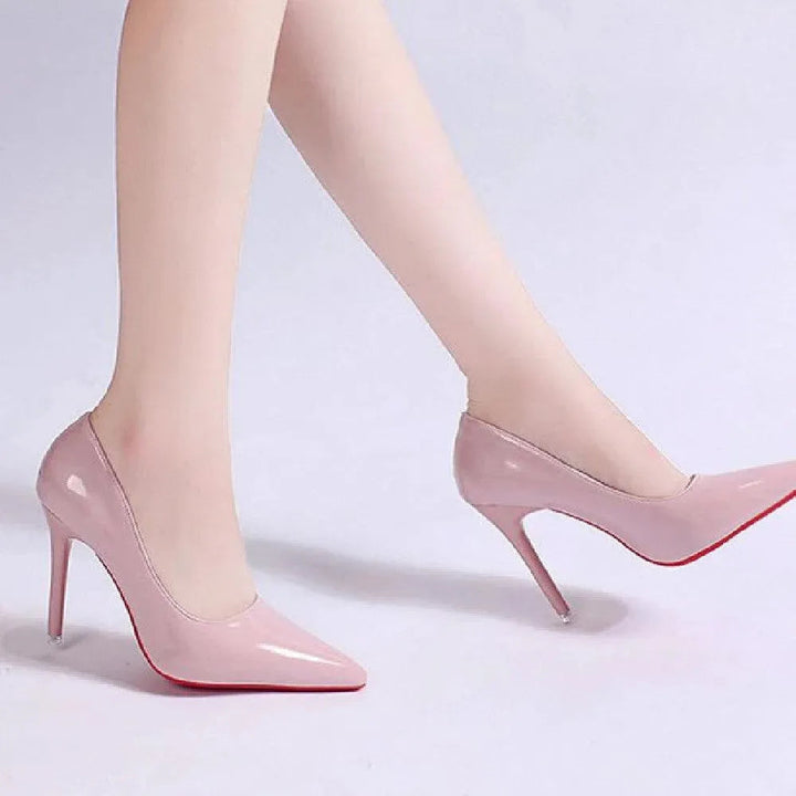 Elegante Damen Plateau Stiletto-Pumps mit hohen Absätzen, einfarbige Optik, vielseitig für Alltag und besondere Anlässe.