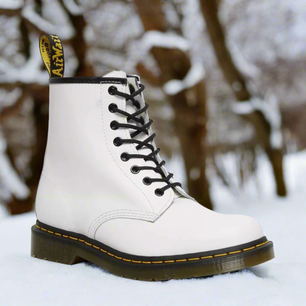Elegante Damen Schnürstiefel aus Leder mit robuster, rutschfester Sohle, klassischem Design, ideal für Alltag und viele Outfi