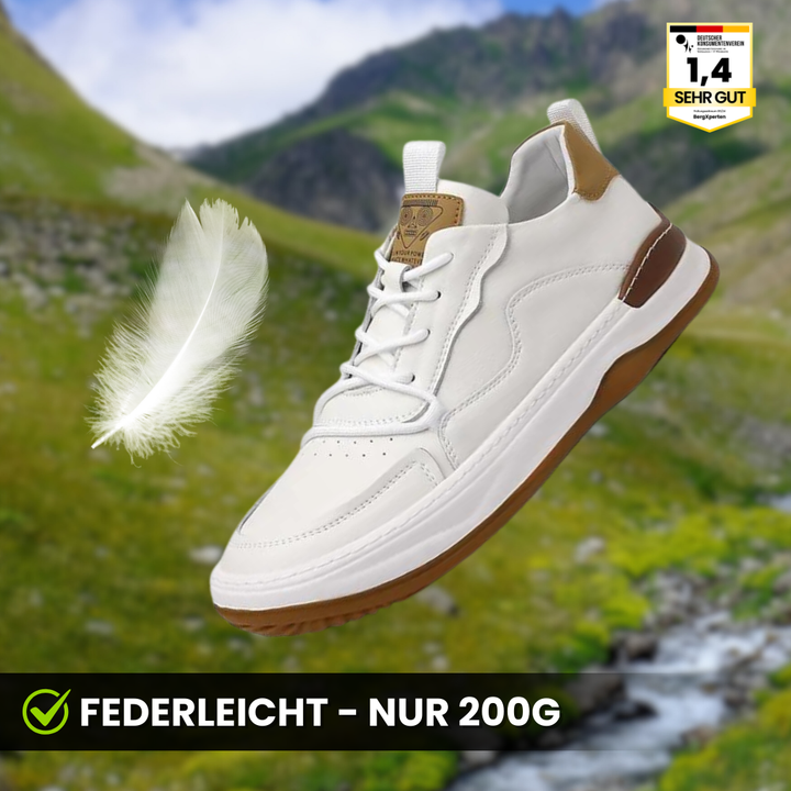 "Elegante ergonomische Lederschuhe für Damen, schwarz, mit flexibler Sohle und atmungsaktivem Design zur Förderung der Fußges