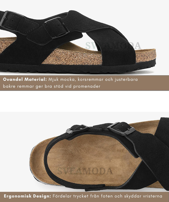 "Elegante graue Wildleder-Kreuzriemen-Sandalen für Damen, ideal für Komfort und Stil bei jedem Anlass."