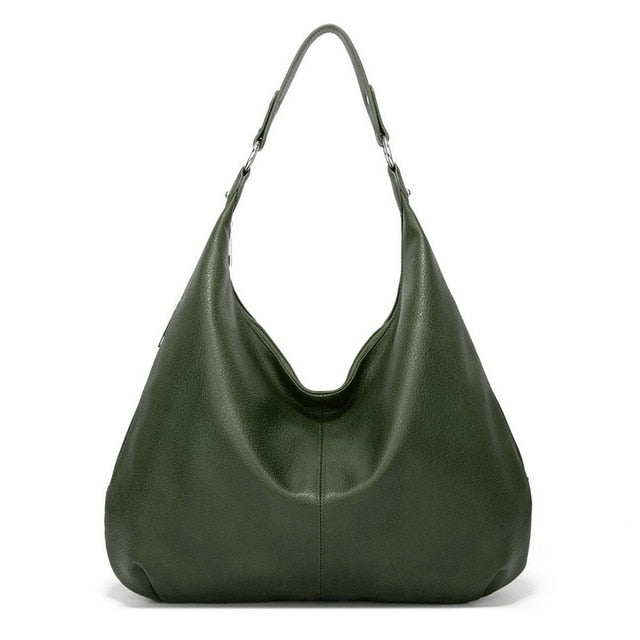 "Elegante große Damen Umhängetasche in verschiedenen Farben, zeitloses Design, geräumig, sicherer Reißverschluss."