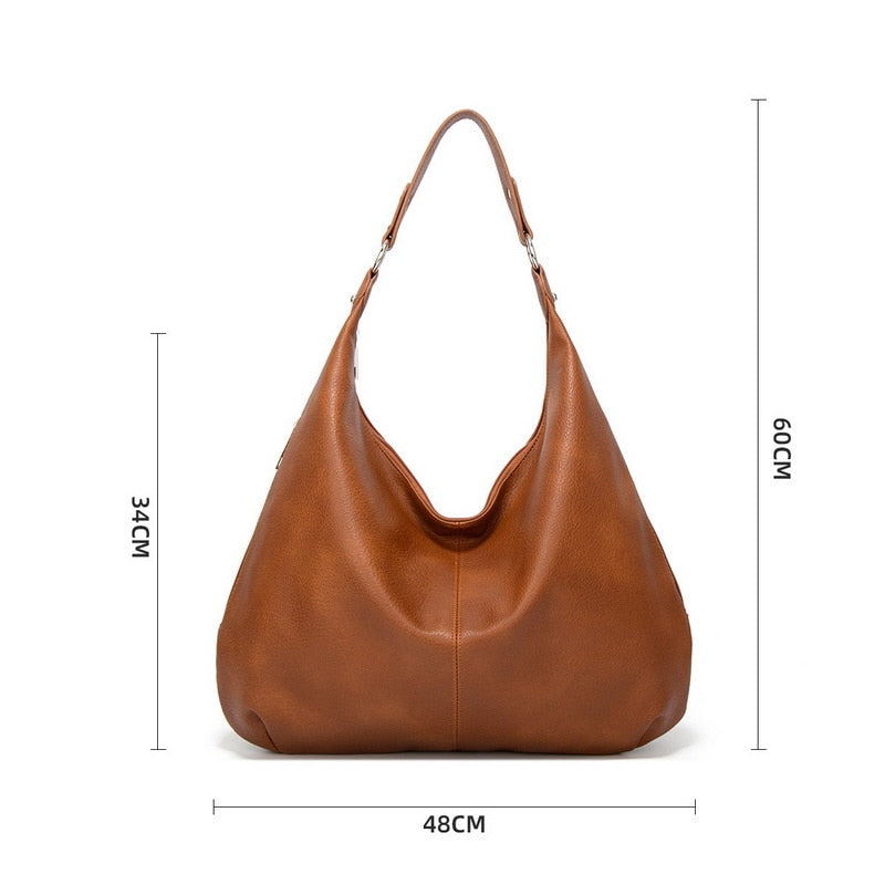 "Elegante große Damen Umhängetasche in verschiedenen Farben, zeitloses Design, geräumig, sicherer Reißverschluss."