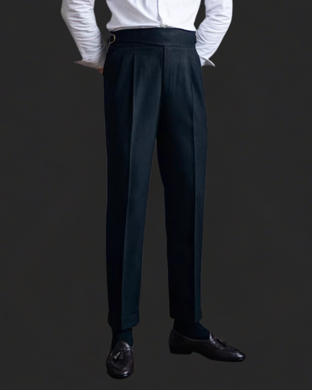 "Elegante Herren-Chinos in Beige, klassischer Schnitt, weiches Material, ideal für Büro und Freizeit, maximaler Komfort."