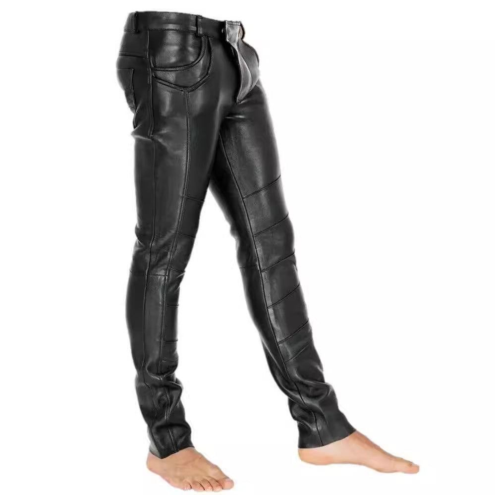 "Elegante maßgeschneiderte Herrenhose mit ergonomischem Schnitt und funktionalen Taschen in stilvollem Design."