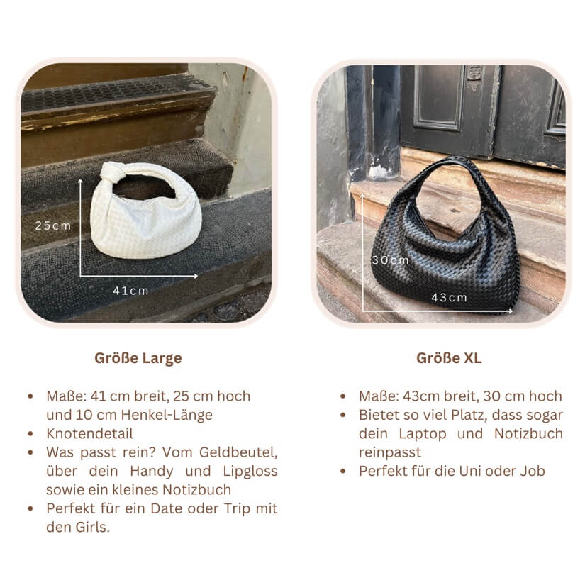 "Elegante mittlere Damenhandtasche in Schwarz, flexibel, stilvoll, ideal für jedes Outfit und den täglichen Gebrauch."