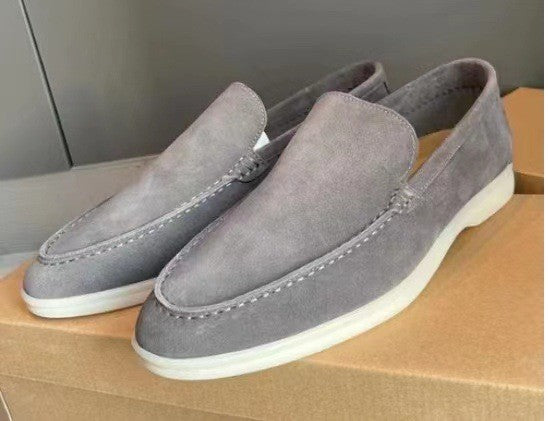 "Elegante Ricardo Loafer aus hochwertigem Leder, beige, mit klassischem Design und hohem Tragekomfort, Herrenschuhe."