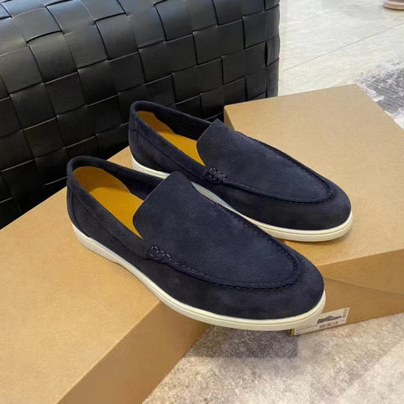 "Elegante Ricardo Loafer aus hochwertigem Leder, beige, mit klassischem Design und hohem Tragekomfort, Herrenschuhe."
