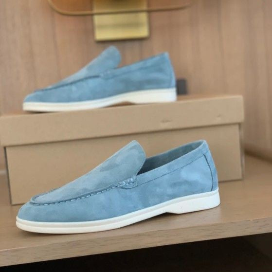 "Elegante Ricardo Loafer aus hochwertigem Leder, beige, mit klassischem Design und hohem Tragekomfort, Herrenschuhe."