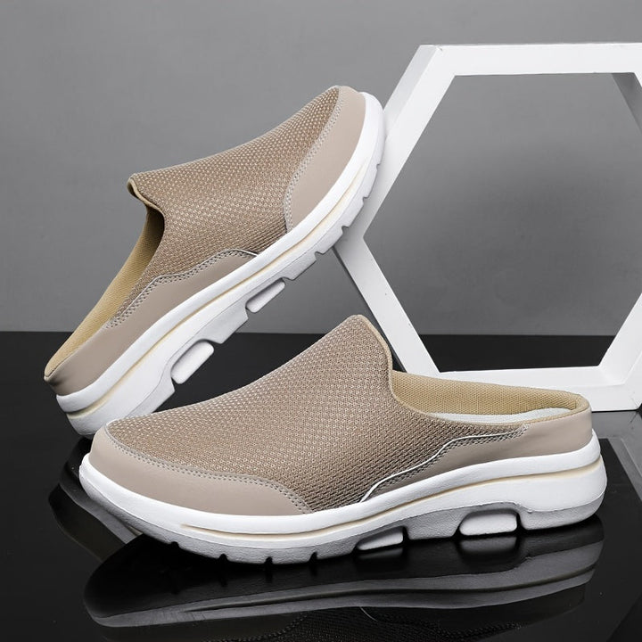 Elegante Sport-Sandalen für Herren mit orthopädischer Unterstützung, stilvollem Design und stoßdämpfender Sohle.