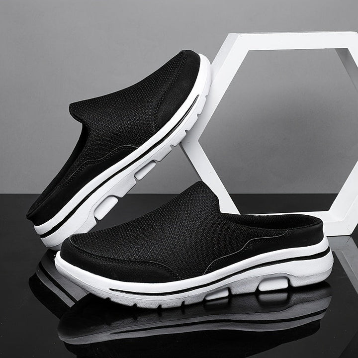 Elegante Sport-Sandalen für Herren mit orthopädischer Unterstützung, stilvollem Design und stoßdämpfender Sohle.