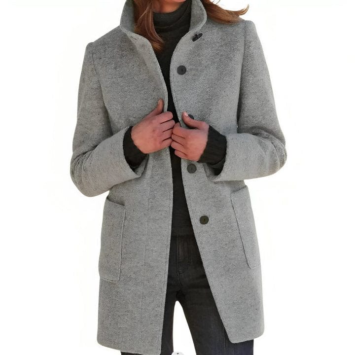 Elegante, wasserdichte Damenjacke in modernem Schnitt, ideal für jedes Wetter und vielseitige Aktivitäten in der Stadt.