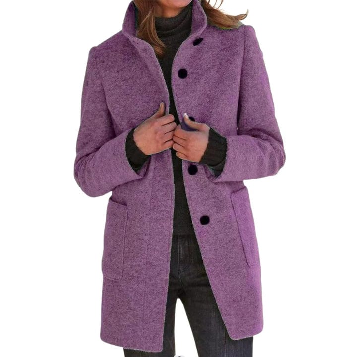 Elegante, wasserdichte Damenjacke in modernem Schnitt, ideal für jedes Wetter und vielseitige Aktivitäten in der Stadt.