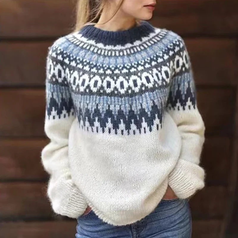 "Eleganter Damen-Kaschmirpullover, weicher Stoff, warm beige, elegante Passform, ideal für elegante oder lässige Anlässe"
