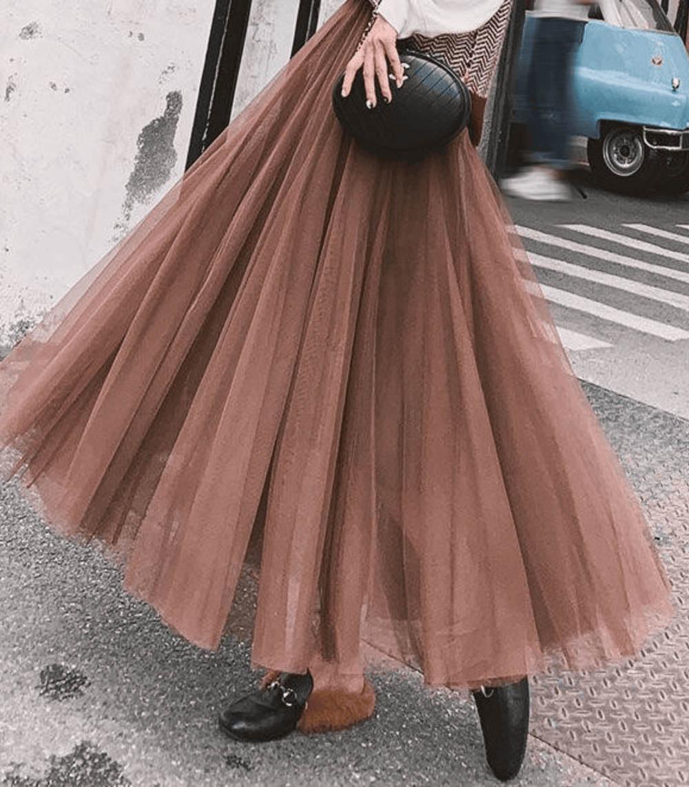 "Eleganter knöchellanger Rock, hohe Taille, schwarz, vielseitig für Alltag und besondere Anlässe"
