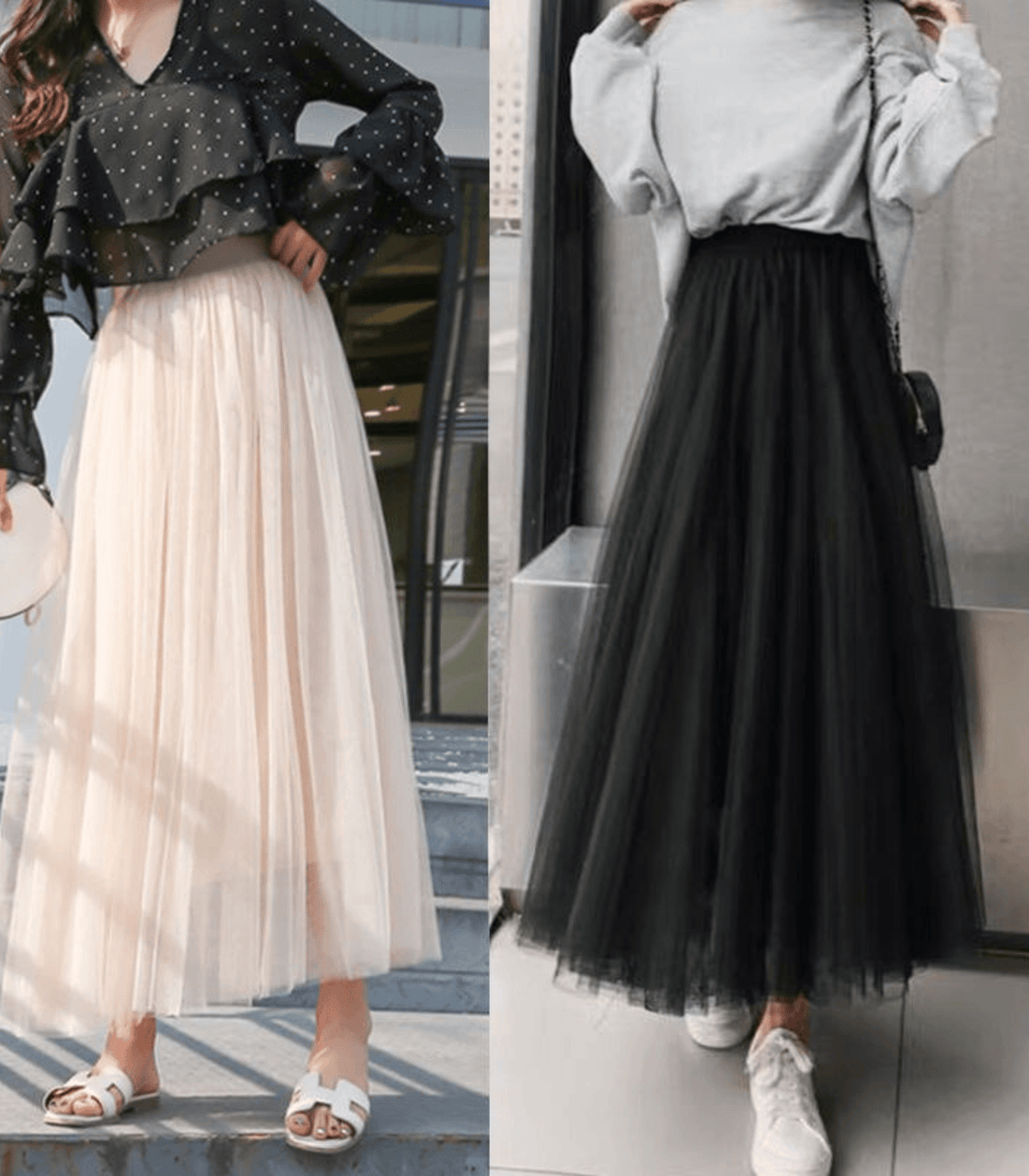 "Eleganter knöchellanger Rock, hohe Taille, schwarz, vielseitig für Alltag und besondere Anlässe"