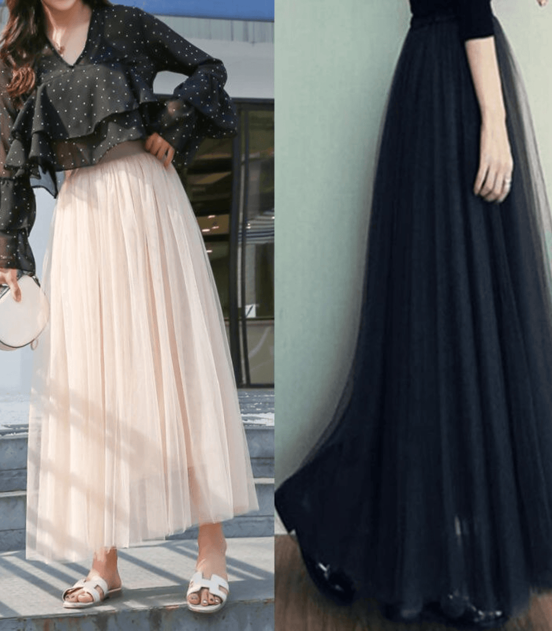 "Eleganter knöchellanger Rock, hohe Taille, schwarz, vielseitig für Alltag und besondere Anlässe"