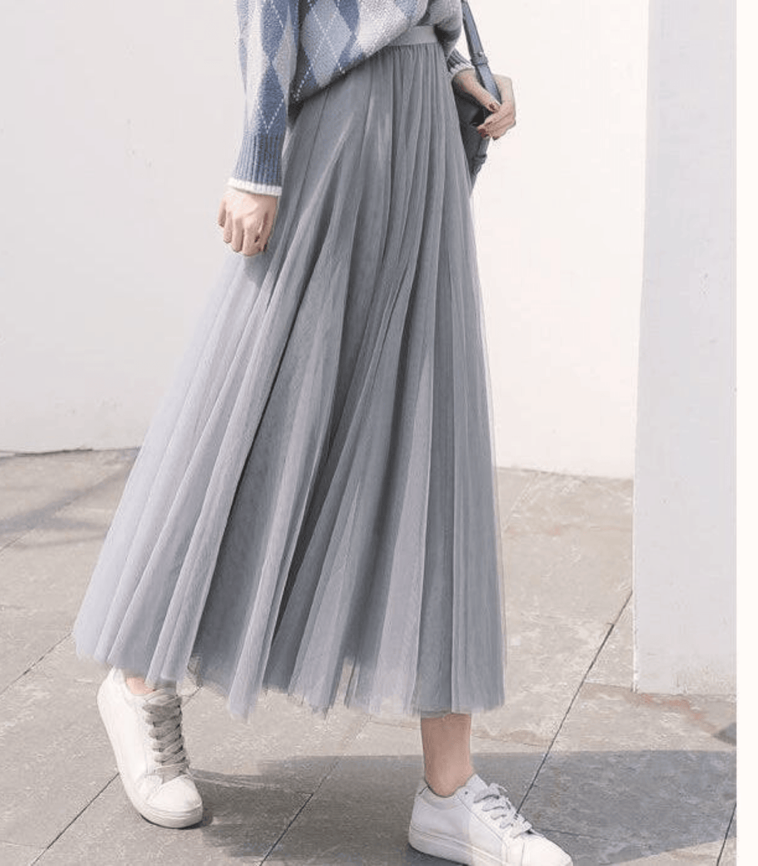 "Eleganter knöchellanger Rock, hohe Taille, schwarz, vielseitig für Alltag und besondere Anlässe"