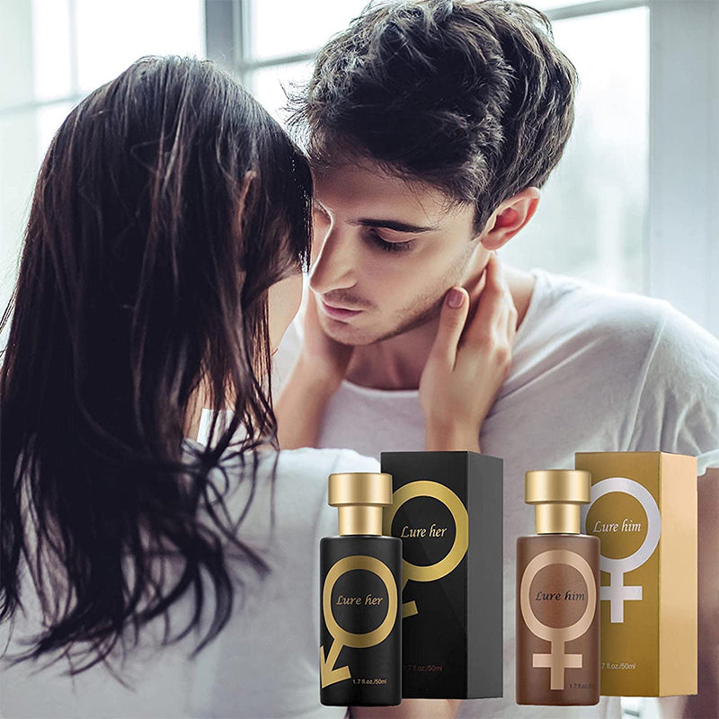 "Eleganter Unisex Lure Parfümflakon, minimalistisches Design, perfekt als Accessoire für natürliche, sinnliche Düfte."
