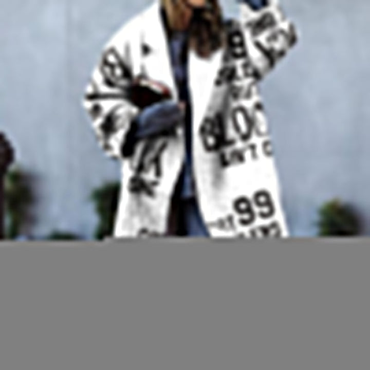 "Eleganter Wollmantel für Damen, langer Wintermantel, edler Wollmix, zeitlose Eleganz, schwarz, schlanke Silhouette"