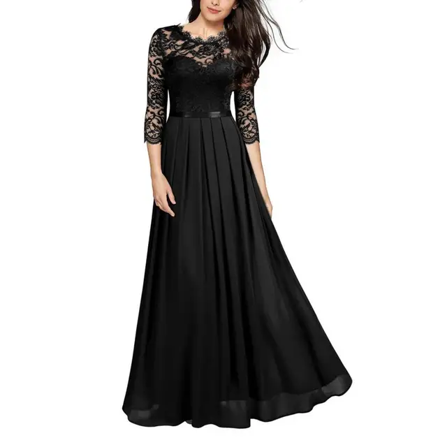 Elegantes Abendkleid Rubinrot, lang, mit raffinierten Details, ideal für Zeremonien und besondere Anlässe.