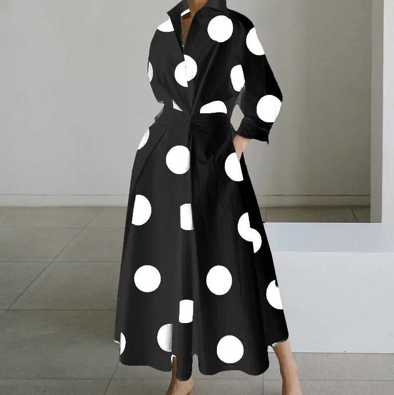 "Elegantes Damen Sommerkleid, V-Ausschnitt, Midi-Länge in fließendem Stoff, ideal für Cocktailpartys und formelle Anlässe"