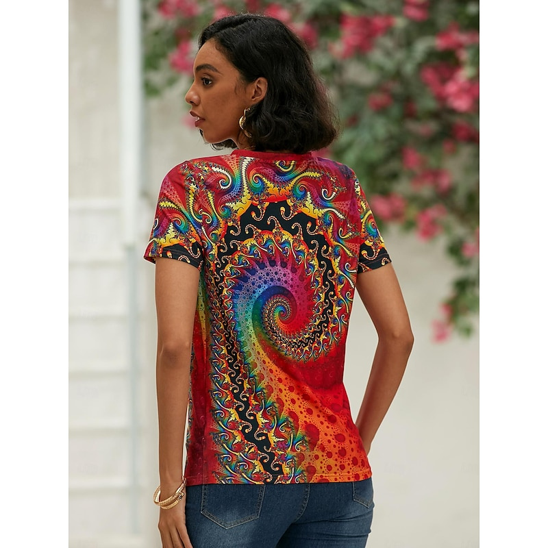 Elegantes Damen-Sommertop mit V-Ausschnitt, leicht und atmungsaktiv, ideal für heiße Sommertage und vielseitig kombinierbar.