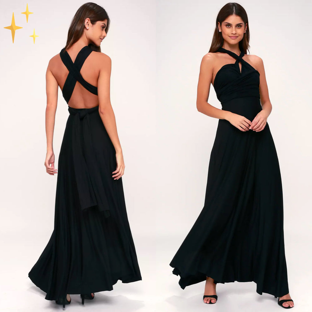 Elegantes Damen Wickelkleid, leicht und vielseitig, figurbetontes Design, zarter Stoff, ideal für Sommer und Brunch.