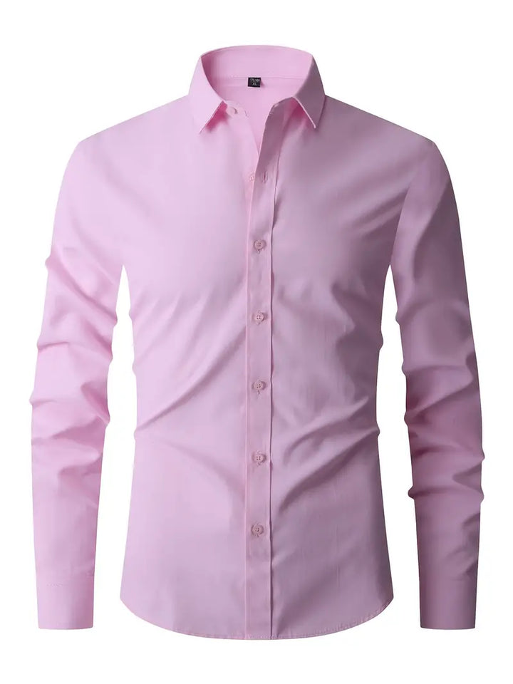 Elegantes Herren Langarmhemd, stilvolles Design, modernes Hemd in verschiedenen Farben für Büro und Events.