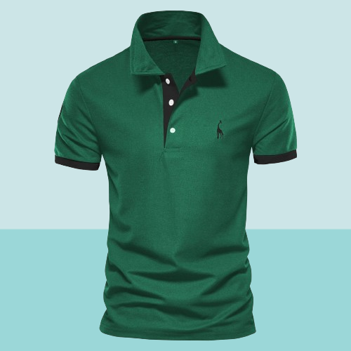 Elegantes Herren-Polohemd, klassisches Design, moderne Passform, ideal für Arbeit und Freizeit, in zeitlosem Stil.