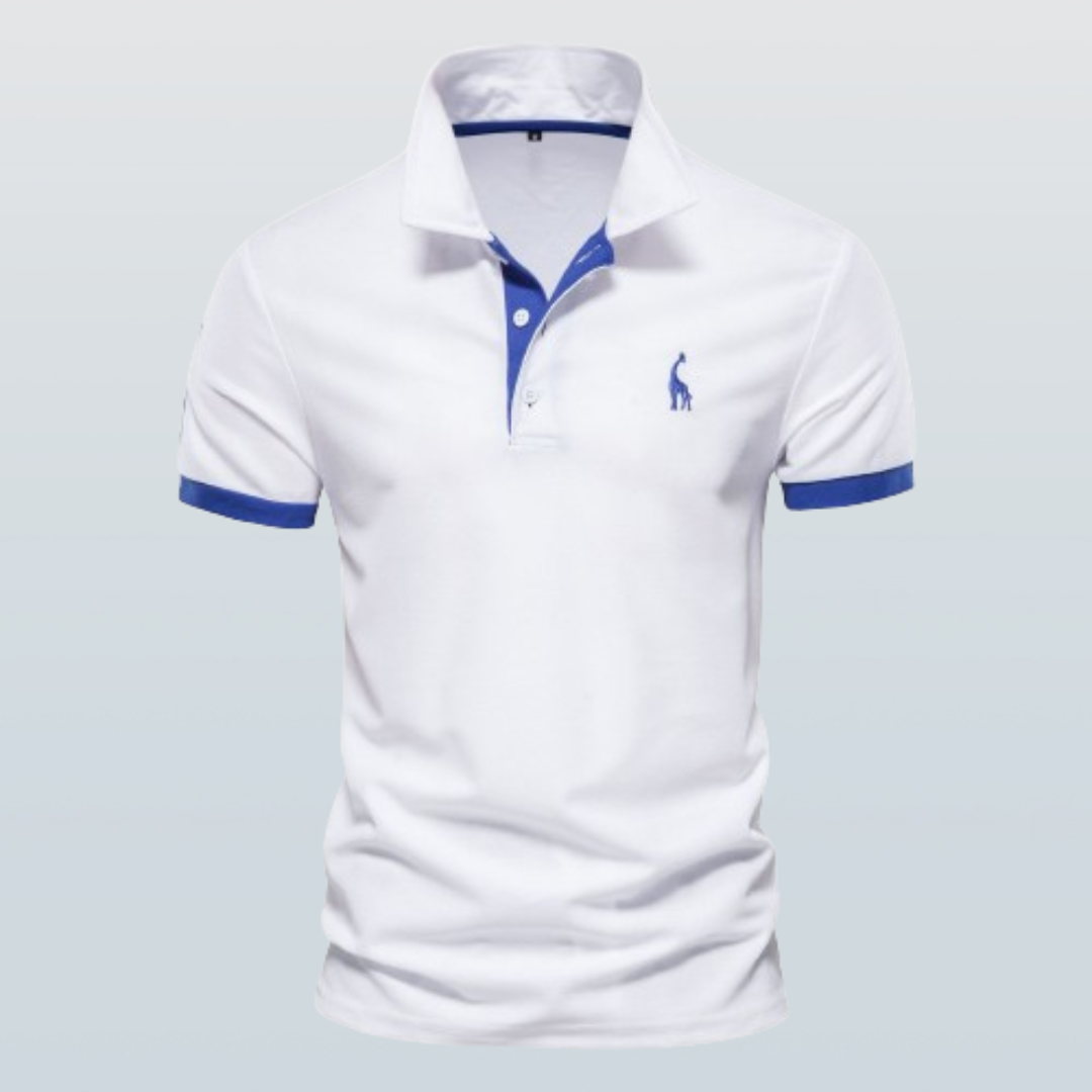 Elegantes Herren-Poloshirt, stilvolles Design, komfortable Passform, vielseitig für legere und formelle Anlässe geeignet.