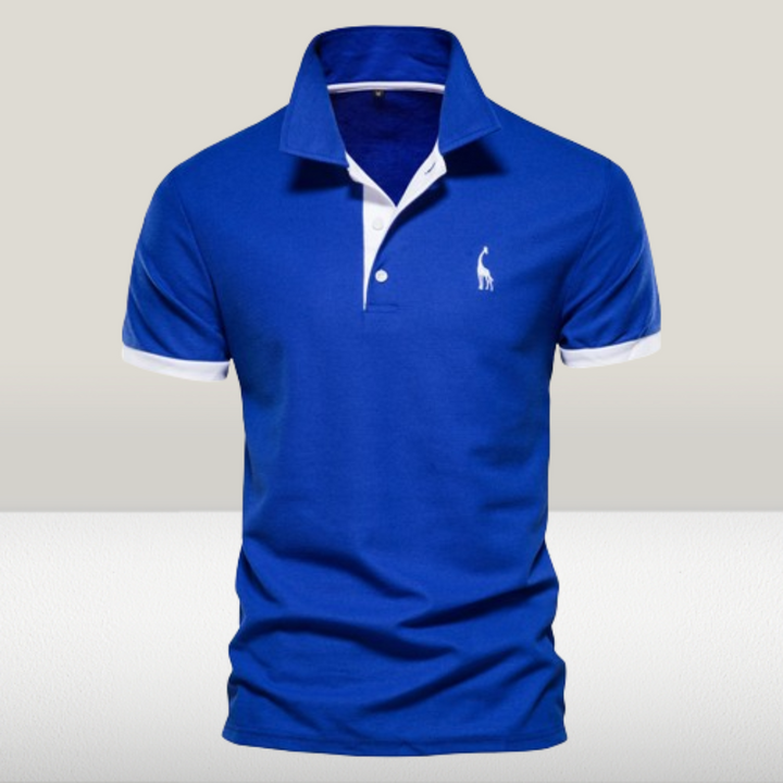 Elegantes Herren-Poloshirt, stilvolles Design, komfortable Passform, vielseitig für legere und formelle Anlässe geeignet.