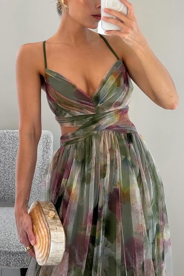 "Elegantes Maxikleid mit Blumenmuster für ganztägigen Komfort, ideales Damenkleid mit floralem Design, vielseitiger Stil"