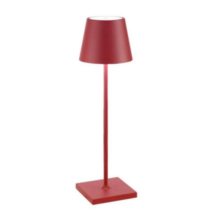 "Energieeffiziente Touch LED-Tischleuchte im minimalistischen Design, ideal für moderne Wohnräume."