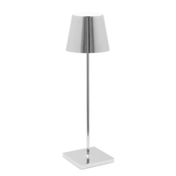 "Energieeffiziente Touch LED-Tischleuchte im minimalistischen Design, ideal für moderne Wohnräume."