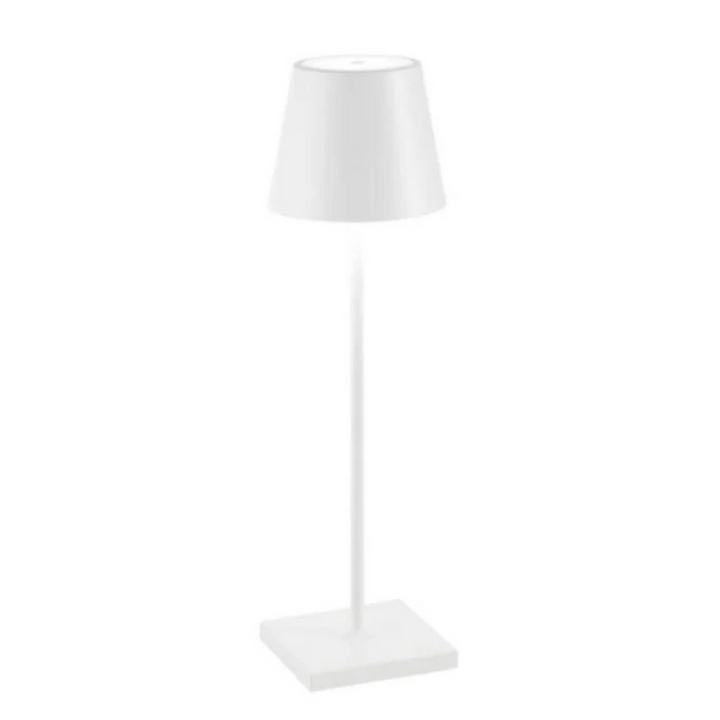 "Energieeffiziente Touch LED-Tischleuchte im minimalistischen Design, ideal für moderne Wohnräume."